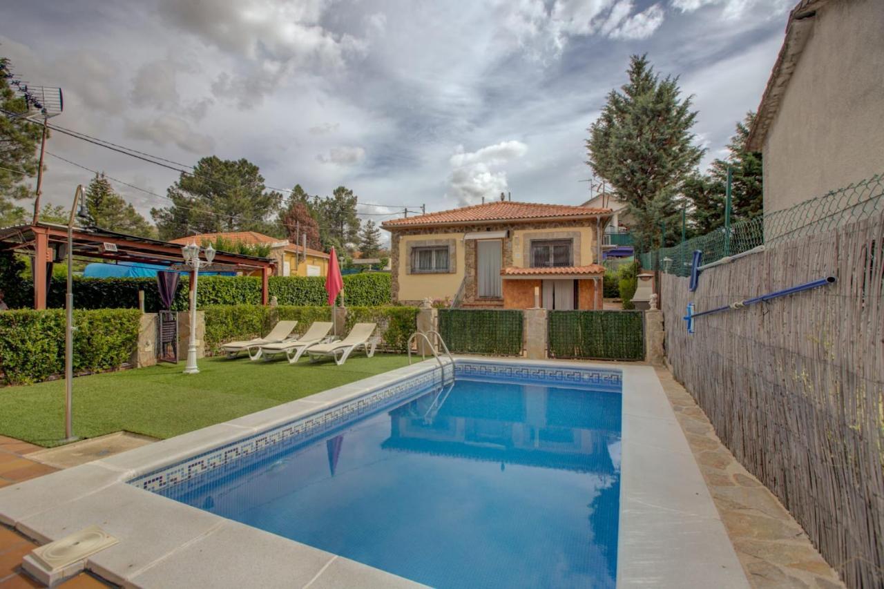 Casa Rural Higueras Santa Maria de la Alameda Bagian luar foto
