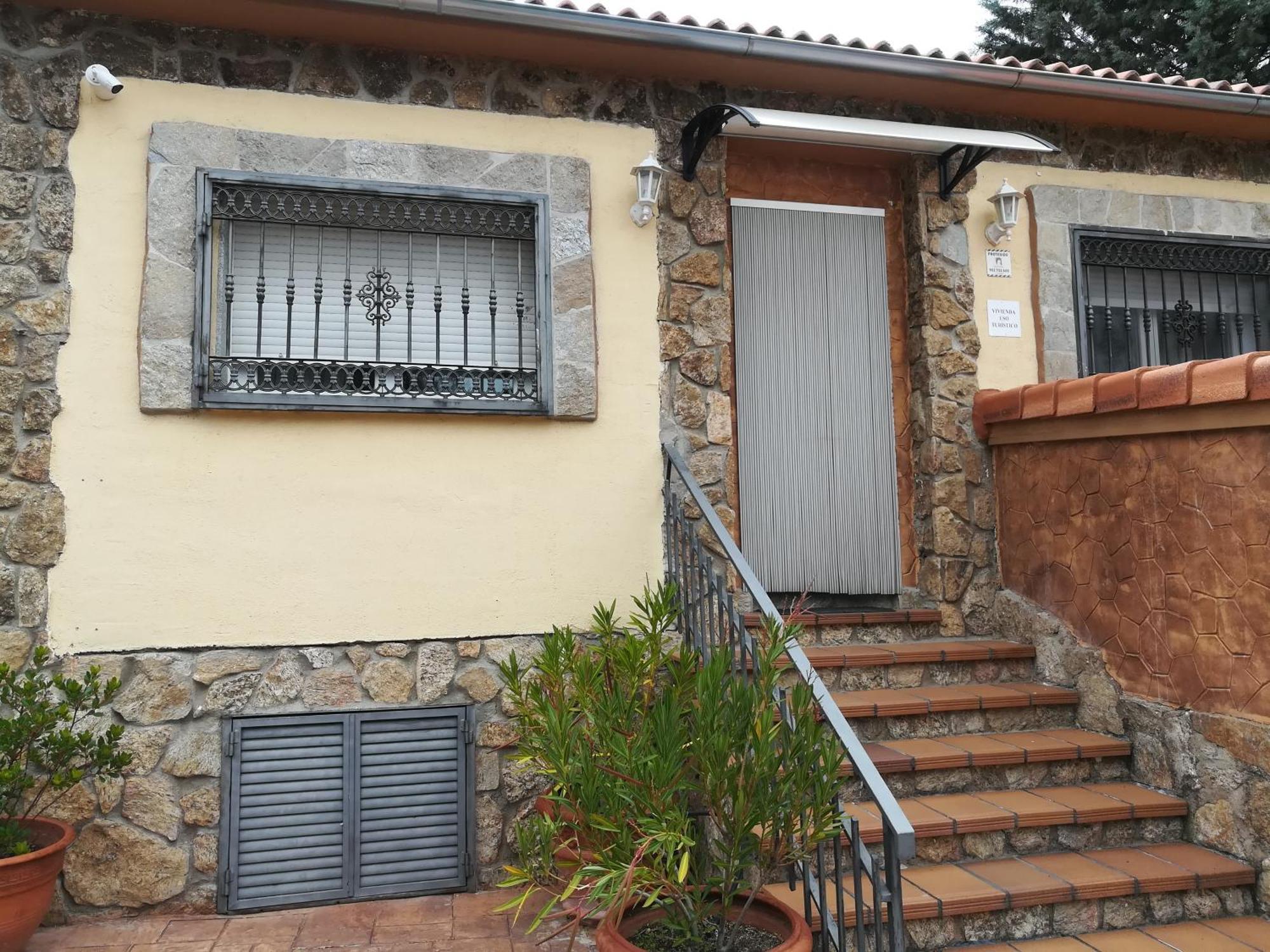 Casa Rural Higueras Santa Maria de la Alameda Bagian luar foto